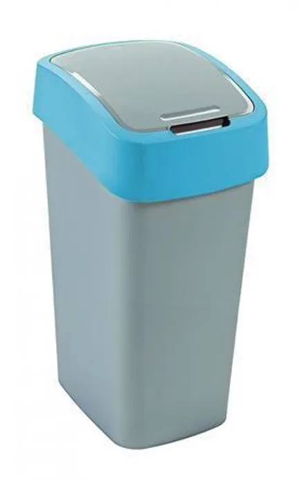 Hauptbild des Produkts Odpadkový koš, modrá/šedá, na tříděný odpad, 50 l, CURVER