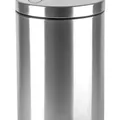 Weiteres Produktbild Abfalleimer, Pedal, Metall, 12 l, Chrom