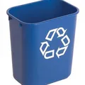 Weiteres Produktbild Abfalleimer für Wertstoffe, 27 l, VEPA BINS, blau