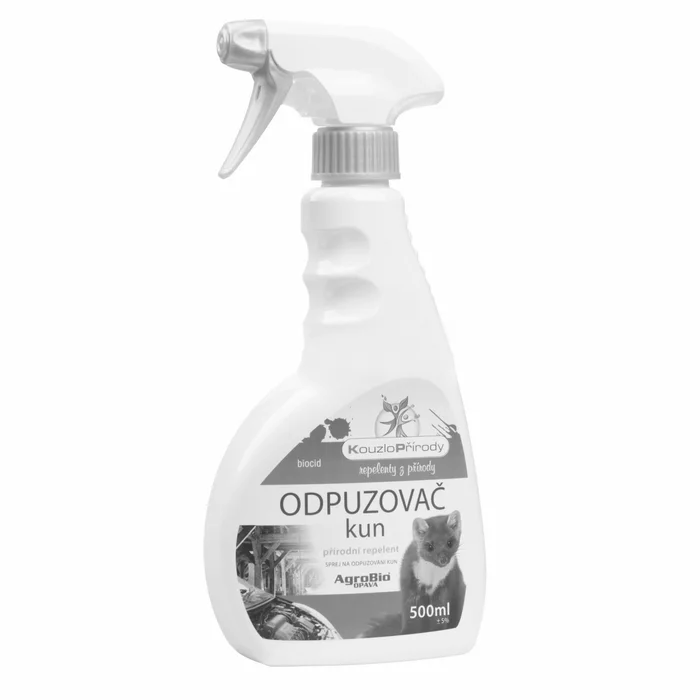 Hauptbild des Produkts Odpuzovač kun z motorů aut, půdních prostor domů, z chlévů 500 ml rozprašovač