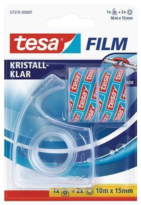 Hauptbild des Produkts Odvíječ "57319", 2 ks lepící pásky 15mm x 10 m, TESA