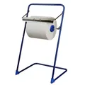 Putztuchabroller aus Metall Bodenständer blau [1 St.]