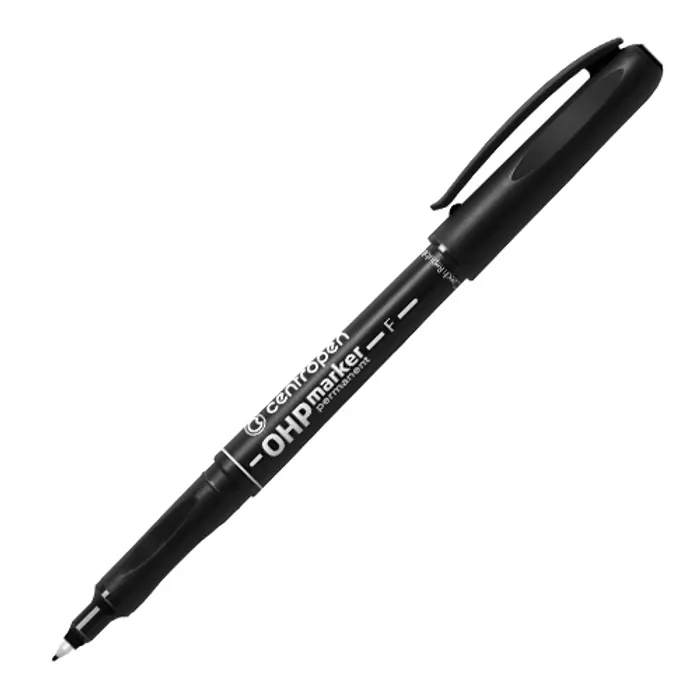 Hauptbild des Produkts OHP permanentní popisovač 0,6 mm Centropen 2636 F černý