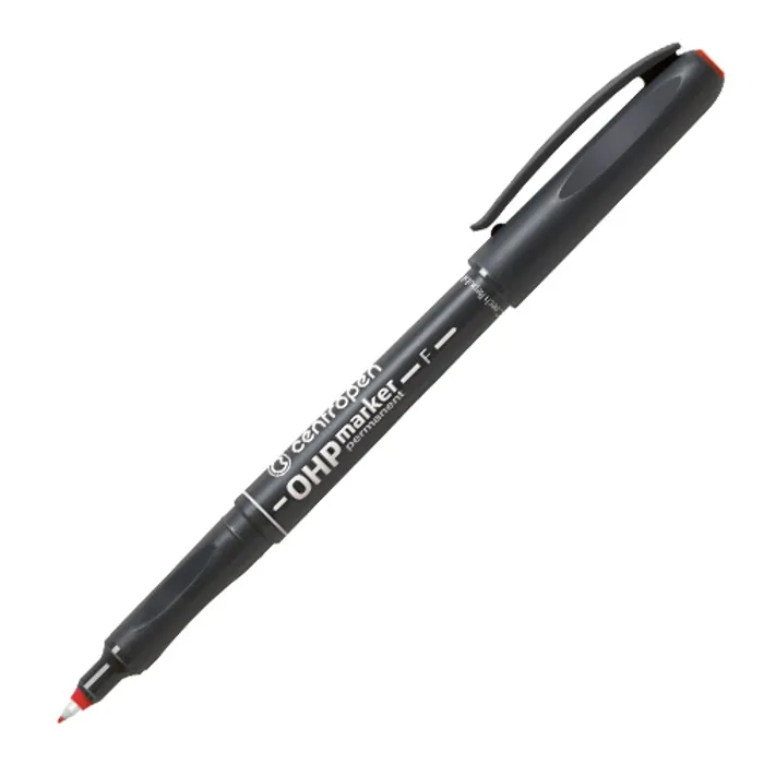 Hauptbild des Produkts OHP permanentní popisovač 0,6 mm Centropen 2636 F červený