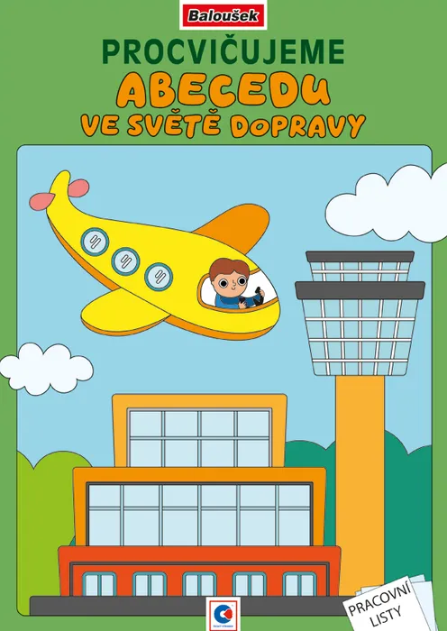 Hauptbild des Produkts Omalovánka A4 - Procvičujeme abecedu - Ve světě dopravy