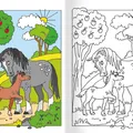 Weiteres Produktbild Malbuch - A4 - mit Aufklebern - Nutztiere