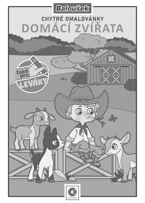 Hauptbild des Produkts Omalovánka A5 - Chytré omalovánky - Domácí zvířata
