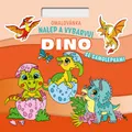 Malbuch Kleben und ausmalen! Dino