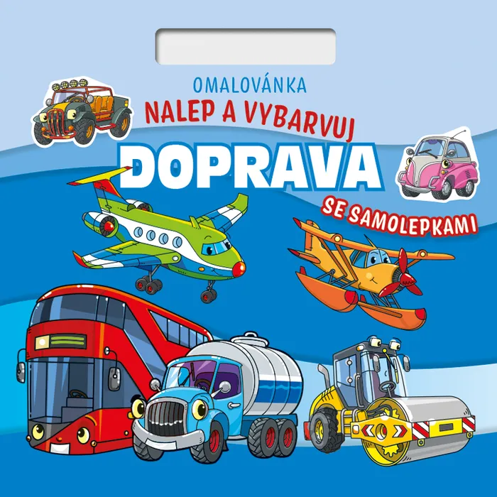 Hauptbild des Produkts Omalovánka Nalepuj a vybarvuj! Doprava