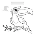 Malbuch Kleben und ausmalen! Tiere
