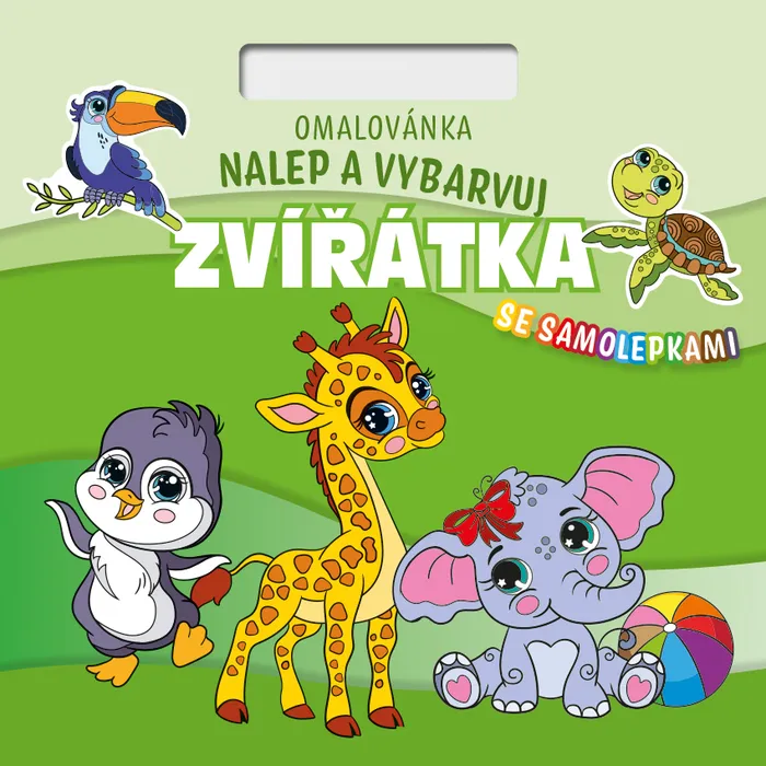 Hauptbild des Produkts Omalovánka Nalepuj a vybarvuj! Zvířátka