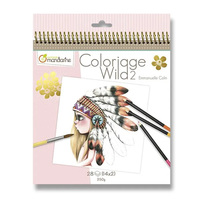 Hauptbild des Produkts Omalovánky Avenue Mandarine Coloriage Wild typ 2