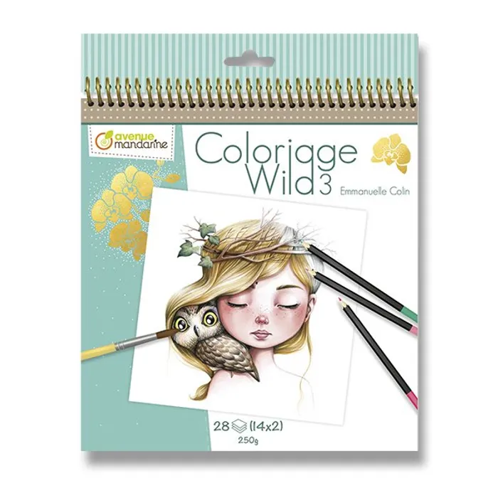 Hauptbild des Produkts Omalovánky Avenue Mandarine Coloriage Wild typ 3