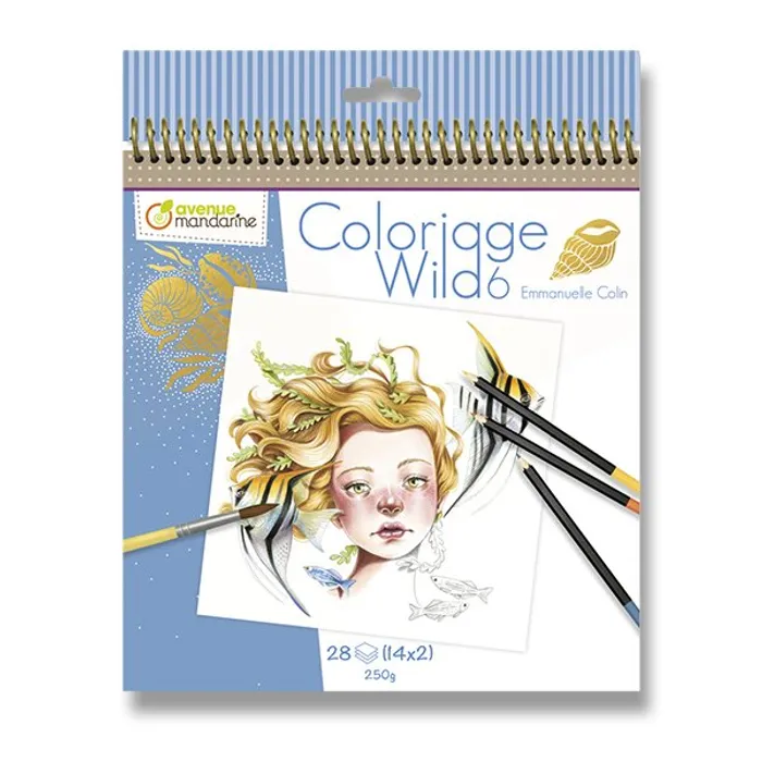 Hauptbild des Produkts Omalovánky Avenue Mandarine Coloriage Wild typ 6