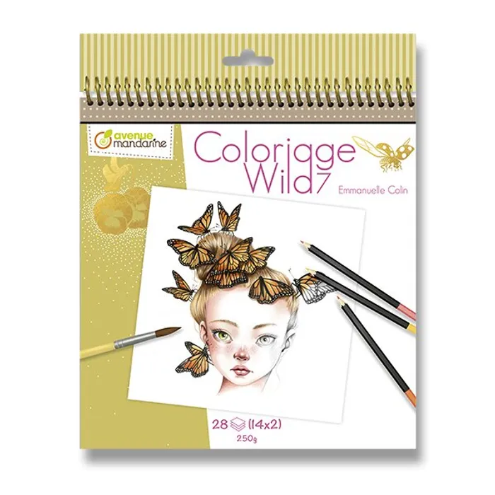 Hauptbild des Produkts Omalovánky Avenue Mandarine Coloriage Wild typ 7