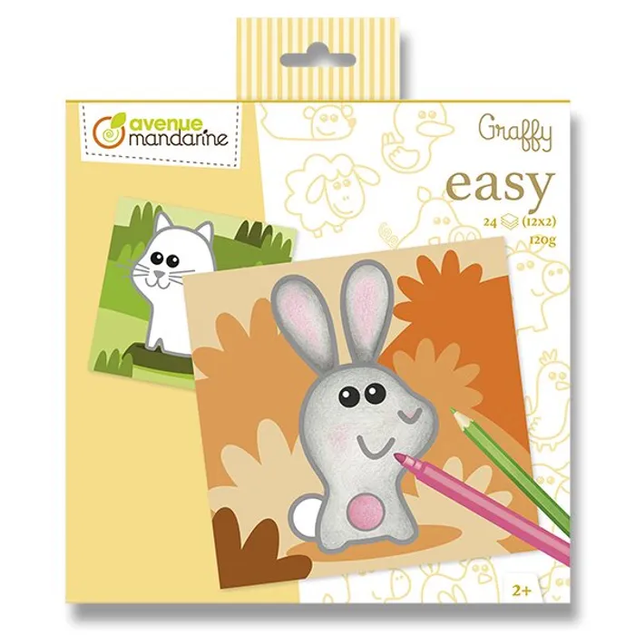 Hauptbild des Produkts Omalovánky Avenue Mandarine Graffy Easy Farma