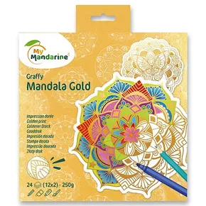 Avenue Mandarine Malvorlagen Graffy Mandala Gold