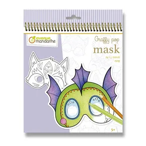 Malvorlagen Avenue Mandarine Graffy Pop Mask Märchentiere
