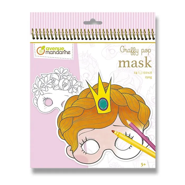 Hauptbild des Produkts Omalovánky Avenue Mandarine Graffy Pop Mask pro holky