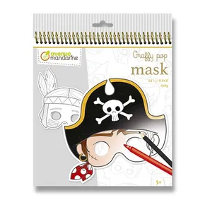 Avenue Mandarine Graffy Pop Mask Malvorlagen für Jungen