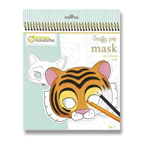 Avenue Mandarine Graffy Pop Mask Animals Malvorlagen