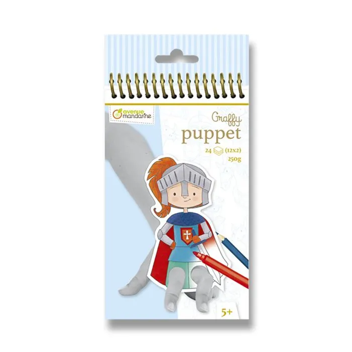 Hauptbild des Produkts Omalovánky Avenue Mandarine Graffy Puppet Draci a rytíři