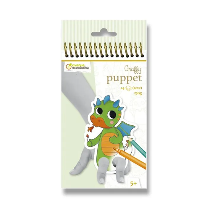 Hauptbild des Produkts Omalovánky Avenue Mandarine Graffy Puppet Pohádková zvířátka