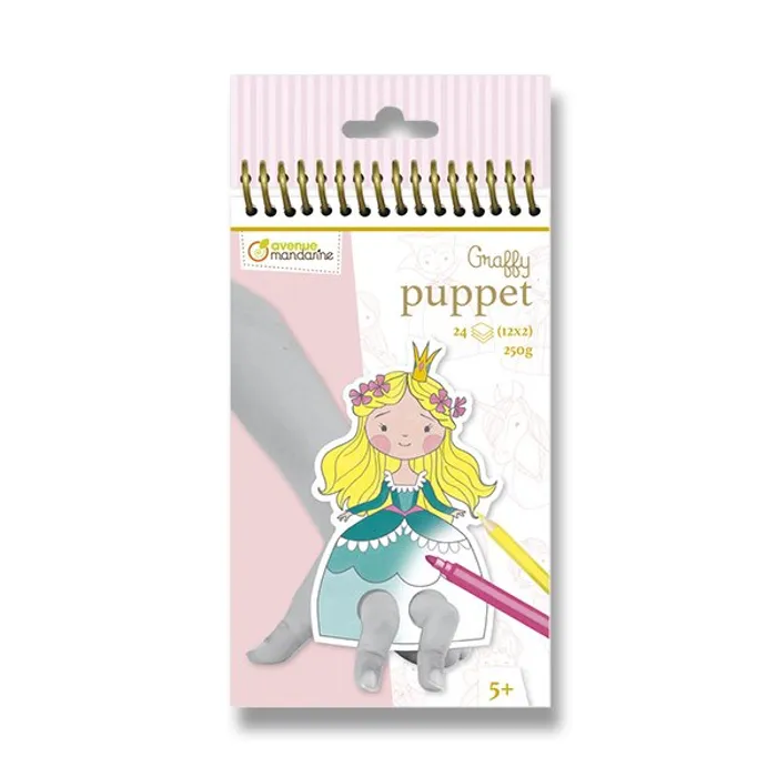 Hauptbild des Produkts Omalovánky Avenue Mandarine Graffy Puppet Princezny