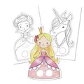 Weiteres Produktbild Avenue Mandarine Graffy Puppet Princesses Malvorlagen