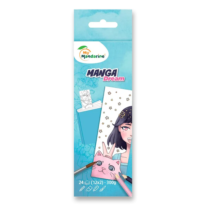 Hauptbild des Produkts Omalovánky v podobě knižní záložky My Mandarine Manga Dream