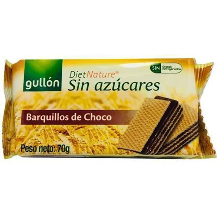 Hauptbild des Produkts Oplatky, kakaová, bez cukru, 70 g, GULLÓN