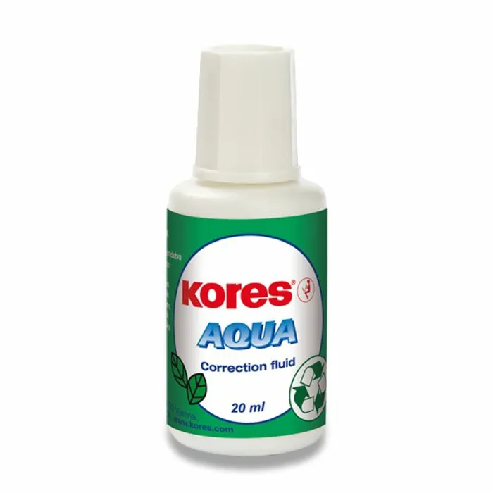 Hauptbild des Produkts Opravný lak Kores Aqua štěteček, 20 ml