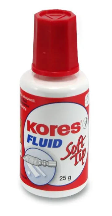 Hauptbild des Produkts Opravný lak Kores Fluid Sof houbička, 25 g