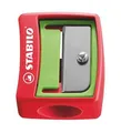 Weiteres Produktbild Spitzer STABILO woody 3 in 1 Spitzer - für extra starke Buntstifte - rot/grün