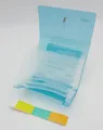 Dokumenten-Organizer mit Gummi DL Opaline klar-blau 13 Fächer