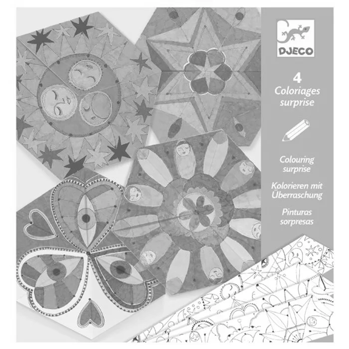 Hauptbild des Produkts Origami skládačka Djeco Hvězdné mandaly