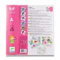 Origami-Puzzle Djeco - Himmel, Hölle, Paradies rosa Set