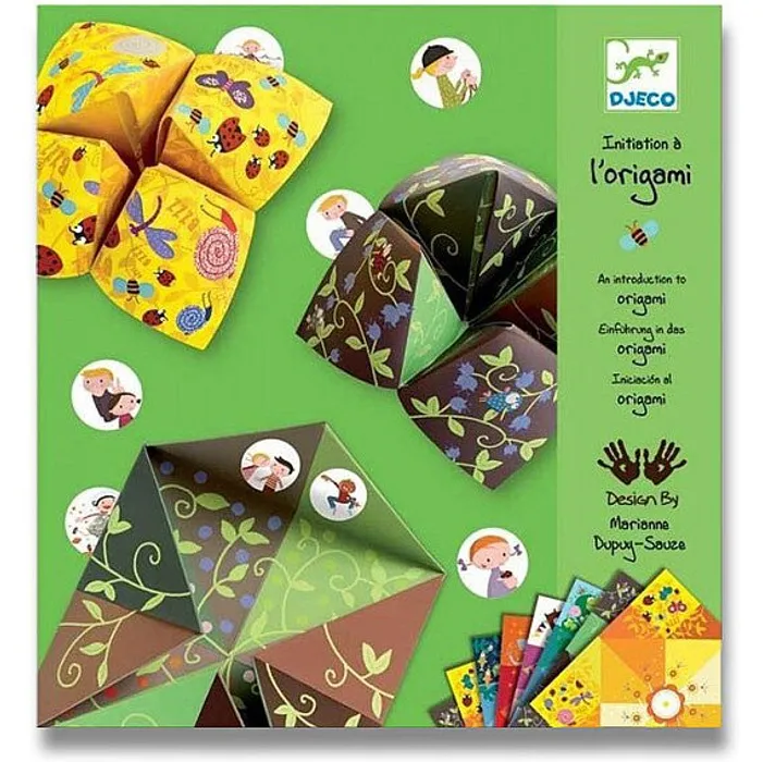 Hauptbild des Produkts Origami skládačka Djeco - Nebe, peklo, ráj zelená sada