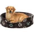 Weiteres Produktbild Ovales Bett JIMMY grau mit Beinen 55 x 45 cm