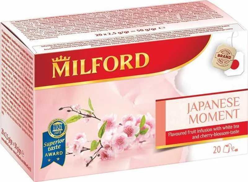 Hauptbild des Produkts Ovocný čaj "Japanese Moment", 20x2,5 g, MILFORD