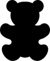 Weiteres Produktbild Deko-Locher, 16 mm, Teddybär