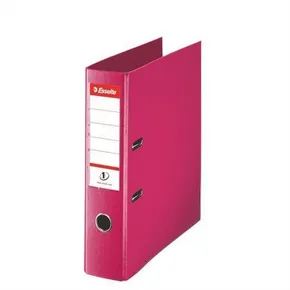 Hebelordner „Standard“, Schutzbodenbeschläge, lila (fuchsia), 75 mm, A4, PP, ESSELTE