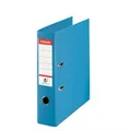 Hebelordner „Standard“, Schutzbodenbeschläge, hellblau, 75 mm, DIN A4, PP, ESSELTE
