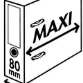 Weiteres Produktbild Klappmappe "Standard Plus", Schutzunterfutter, 80 mm, A4, PP, ESSELTE