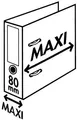 Weiteres Produktbild Hebelordner „Standard Plus“, Schutzbodenbeschläge, Vividagrün, 80 mm, A4, PP, ESSE