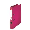 Hebelordner „Standard“, Schutzbodenbeschläge, lila (fuchsia), 50 mm, A4, PP, ESSELTE