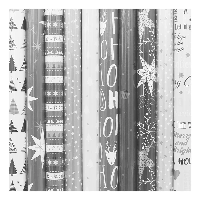 Hauptbild des Produkts Papír dárkový vánoční (2 m) 200 x 70 cm, v roli mix Presenta Christmas