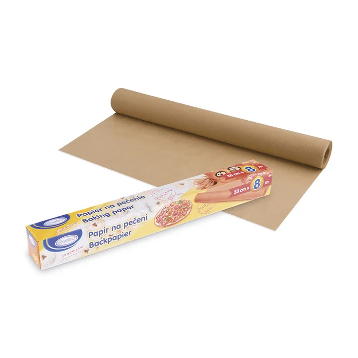 Hauptbild des Produkts Papír na pečení rolovaný v boxu 38 cm x 8 m [1 ks]