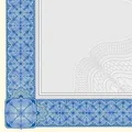 Weiteres Produktbild Papier mit Diplommotiv, blau, A4, 185g, SIGEL [20 Blatt]