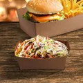 Weiteres Produktbild Snackschale (PAP FSC Mix) fettdicht kraft 100 x 60 x 40 mm 250ml [250 St.]